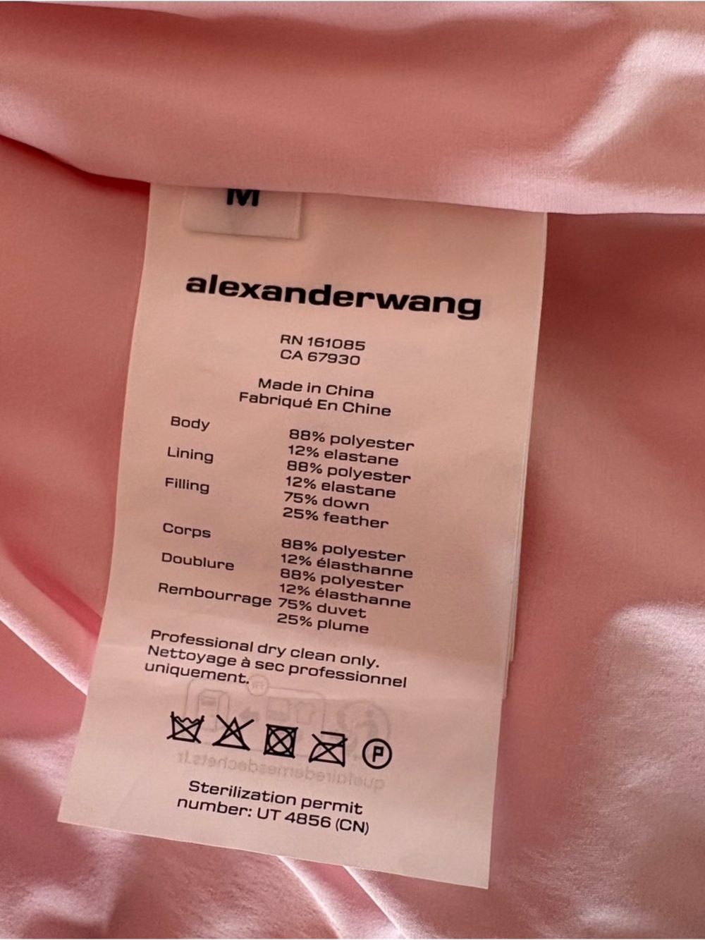 Alexander Wang Pink puffer vest - Picture 7 of 10